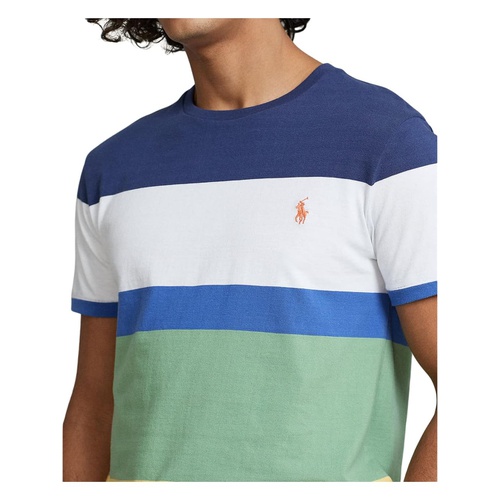 폴로 랄프로렌 Mens Polo Ralph Lauren Custom Slim Fit Jersey Crew Neck T-Shirt