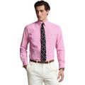 Mens Polo Ralph Lauren Classic Fit Gingham Stretch Poplin Shirt