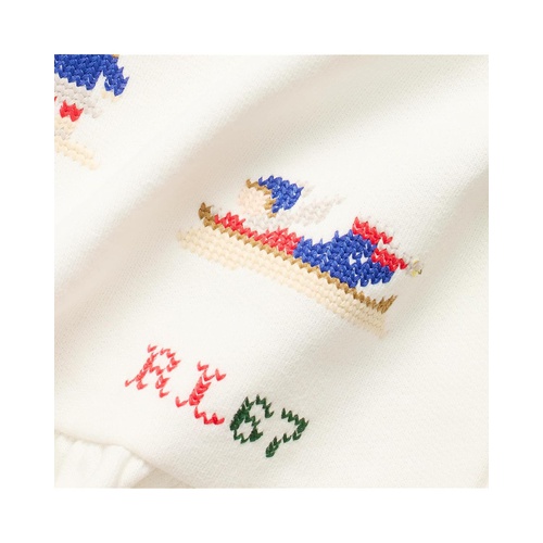 폴로 랄프로렌 Polo Ralph Lauren Kids Fair Isle Shawl Cotton Dress & Bloomer (Infant)