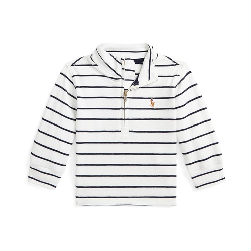 폴로 랄프로렌 Polo Ralph Lauren Kids Cotton Interlock Quarter-Zip Pullover (Infant)