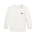 Polo Ralph Lauren Kids Dog-Print Cotton Long Sleeve Tee (Infant)