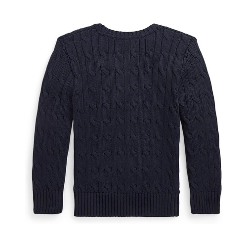 폴로 랄프로렌 Polo Ralph Lauren Kids Cable-Knit Cotton Sweater (Toddler/Little Kid)