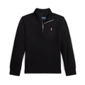 Polo Ralph Lauren Kids Cotton Interlock Quarter-Zip Pullover (Toddler/Little Kids)