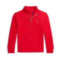 Polo Ralph Lauren Kids Cotton Interlock Quarter-Zip Pullover (Toddler/Little Kids)