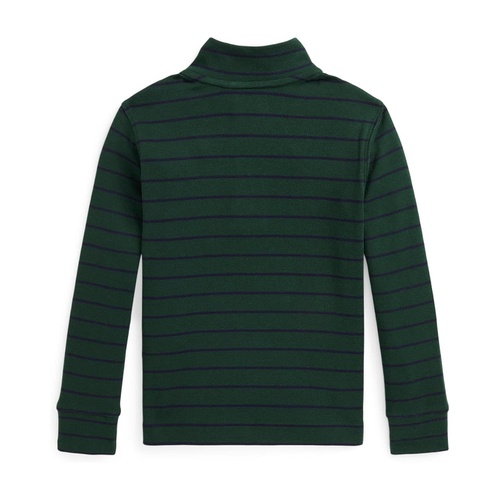 폴로 랄프로렌 Polo Ralph Lauren Kids Striped Cotton Quarter-Zip Pullover (Toddler/Little Kid)