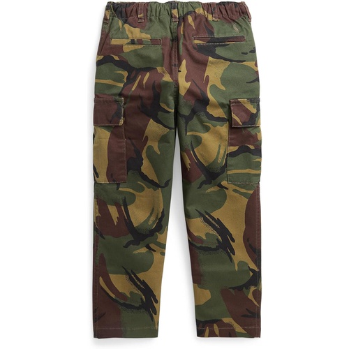 폴로 랄프로렌 Polo Ralph Lauren Kids Slim Fit Camo Stretch Twill Cargo Pants (Toddler/Little Kid)