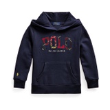 Polo Ralph Lauren Kids Plaid-Logo Fleece Hoodie (Toddler/Little Kid)