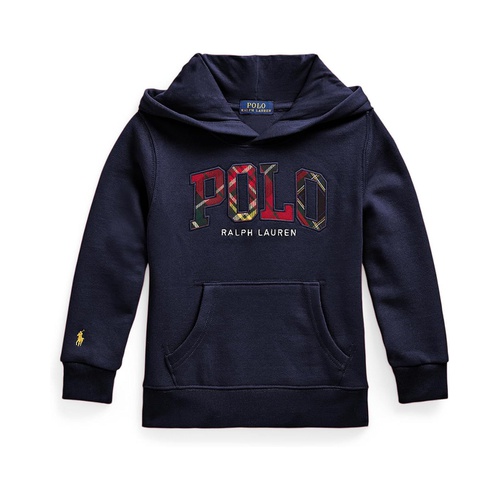 폴로 랄프로렌 Polo Ralph Lauren Kids Plaid-Logo Fleece Hoodie (Toddler/Little Kid)