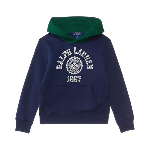 폴로 랄프로렌 Polo Ralph Lauren Kids Logo Color-Blocked Fleece Hoodie (Big Kid)