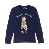 Polo Ralph Lauren Kids Dog-Print Cotton Long Sleeve Tee (Big Kid)