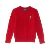 Polo Ralph Lauren Kids Polo Bear Cable-Knit Cotton Sweater (Big Kid)