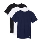 Mens Polo Ralph Lauren Slim Fit w/ Wicking 3-Pack Crew Undershirts