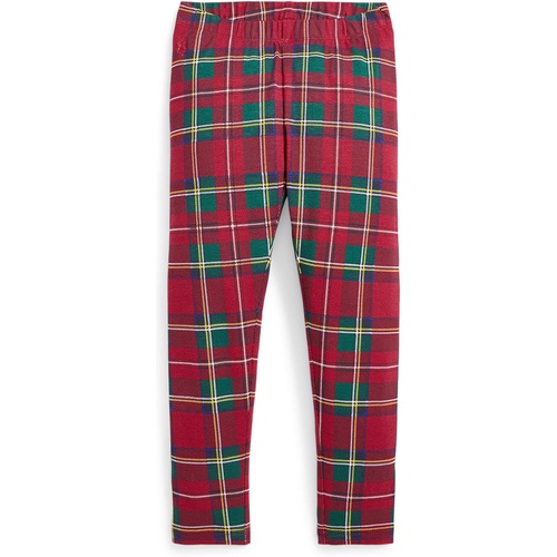 폴로 랄프로렌 Polo Ralph Lauren Kids Plaid Stretch Jersey Leggings (Toddler/Little Kid)