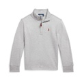 Polo Ralph Lauren Kids Cotton Interlock Quarter-Zip Pullover (Toddler/Little Kids)