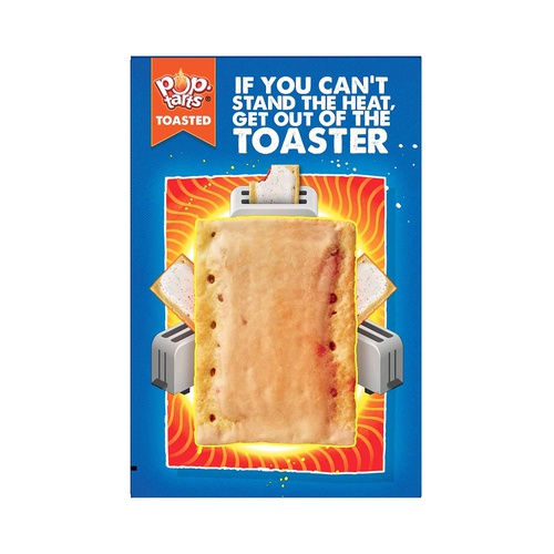  Pop-Tarts, Breakfast Toaster Pastries, Unfrosted Brown Sugar Cinnamon, Proudly Baked in the USA, 13.5oz Box (Pack of 12)