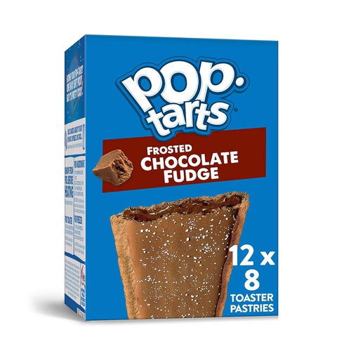  Pop-Tarts, Breakfast Toaster Pastries, Unfrosted Brown Sugar Cinnamon, Proudly Baked in the USA, 13.5oz Box (Pack of 12)