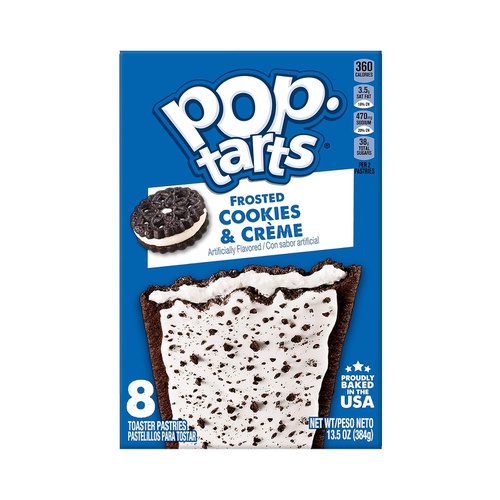  Pop-Tarts, Breakfast Toaster Pastries, Unfrosted Brown Sugar Cinnamon, Proudly Baked in the USA, 13.5oz Box (Pack of 12)