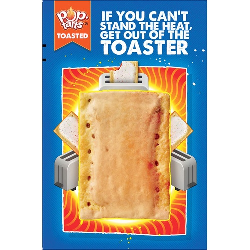  Pop-Tarts, Breakfast Toaster Pastries, Unfrosted Brown Sugar Cinnamon, Proudly Baked in the USA, 13.5oz Box (Pack of 12)