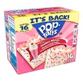 Kellogg’s Pop-Tarts Breakfast Toaster Pastries, Frosted Strawberry Milkshake, 28.2 oz, Value Pack (16 Count)