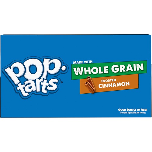  Pop-Tarts BreakfastToaster Pastries, Whole Grain Frosted Brown Sugar Cinnamon Flavored, Bulk Size, 72 Count (Pack of 12, 21.1 oz Boxes)