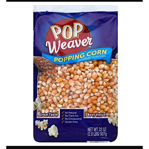  Pop Weaver Microwave Popcorn Pop Weaver Popping Corn - 2 Pound Bag