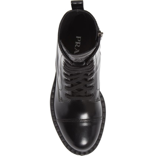 프라다 Prada Chocolate Combat Boot_NERO