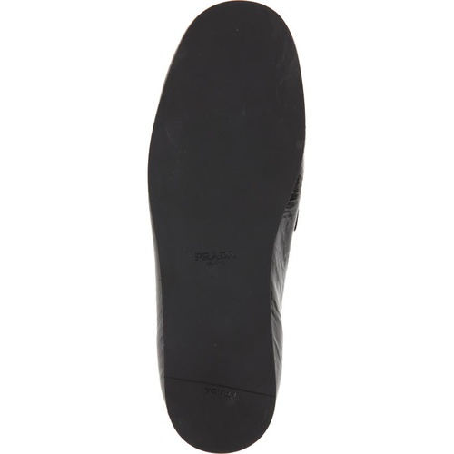 프라다 Prada Triangle Logo Loafer_NERO