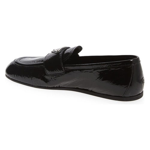 프라다 Prada Triangle Logo Loafer_NERO