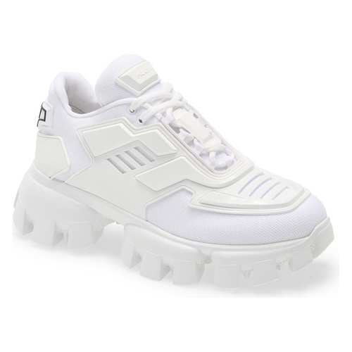 프라다 Prada Cloudbust Thunder Lug Platform Sneaker_WHITE