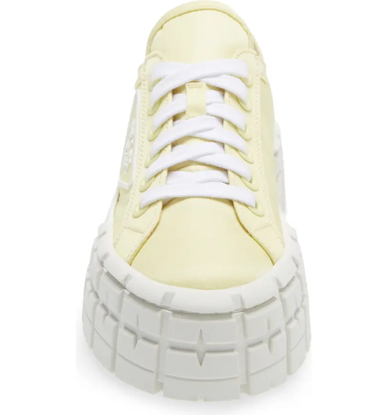 프라다 Prada Double Wheel Platform Sneaker_NARCISO