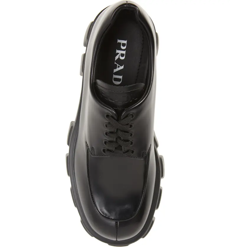 프라다 Prada Lug Sole Oxford_NERO