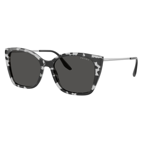 프라다 Prada 54mm Gradient Cat Eye Sunglasses_GREY TORTOISE/ DARK GREY