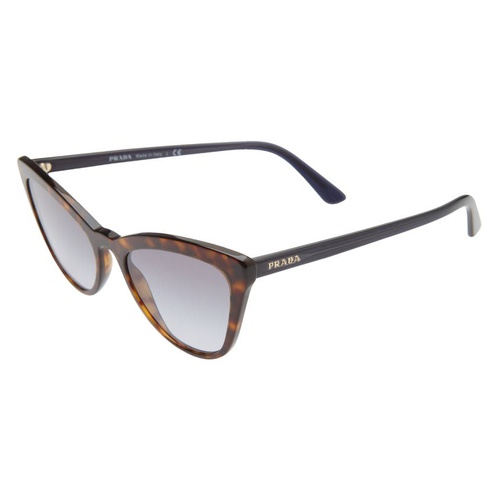 프라다 Prada 56mm Gradient Cat Eye Sunglasses_TORTOISE/ VIOLET Gradient BLUE