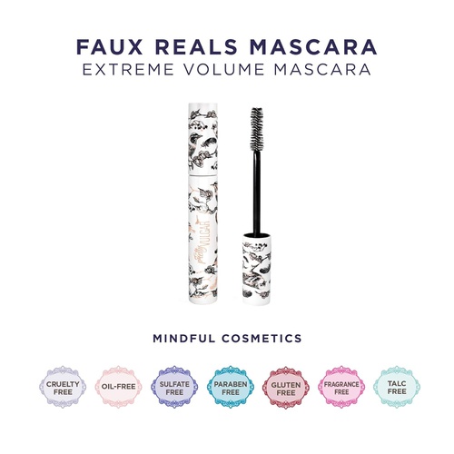  Pretty Vulgar - Faux Reals Extreme Volume Mascara, Clean & Cruelty-Free, Black