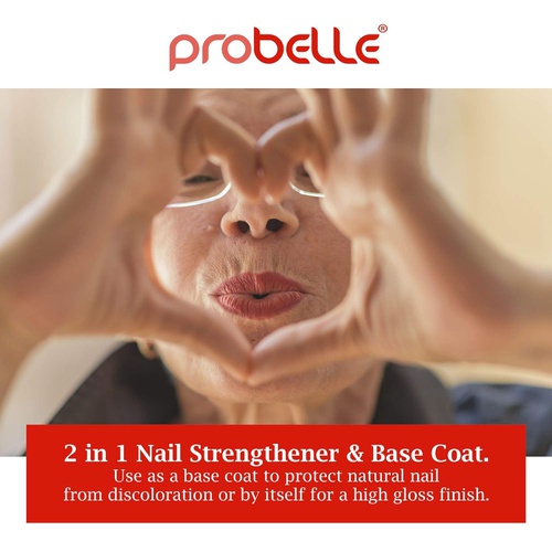  Probelle Nail Strengthener, Strengthens and Improves nail growth. Formaldehyde Free Formula, 0.5 oz