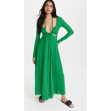 Proenza Schouler Matte Jersey Long Sleeve Dress