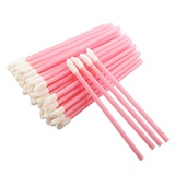 Puchin Lip Brushes Disposable Lipstick Make Up Brush Gloss Wands Applicator Tool Makeup Beauty Tool Kits (200 PCS, Pink)