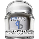 Pure Biology Night Cream Face Moisturizer with Retinol, Hyaluronic Acid & Breakthrough Anti Aging, Anti Wrinkle Complexes  Face & Neck Skin Care for Men & Women, All Skin Types