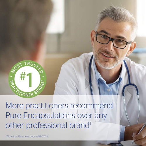  Pure Encapsulations Lutein 20 mg Hypoallergenic Antioxidant Support for Healthy Visual Function 60 Softgel Capsules