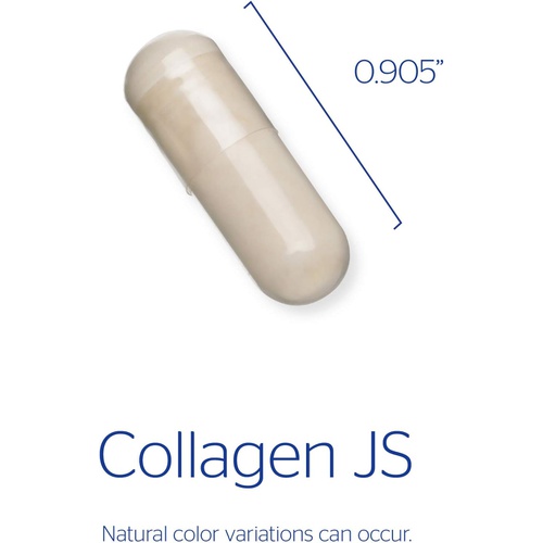  Pure Encapsulations Collagen JS Supplement for Skin Care, Joint Health, Anti Aging, Connective Tissue, Tendons, and Ligaments* 120 Capsules