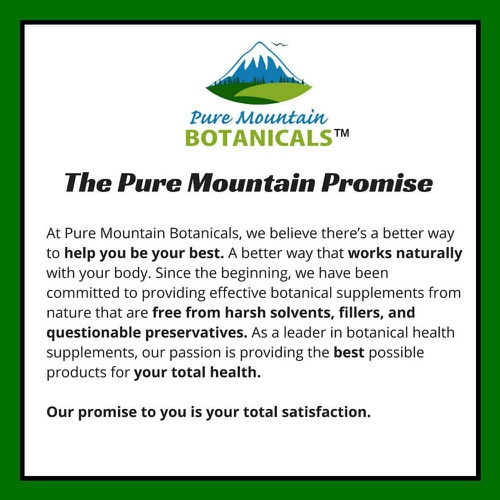  Pure Mountain Botanicals Spirulina Capsules - 90 Kosher Vegan Caps - Now with 450mg Organic Spirulina Powder - Natures Superfood Supplement