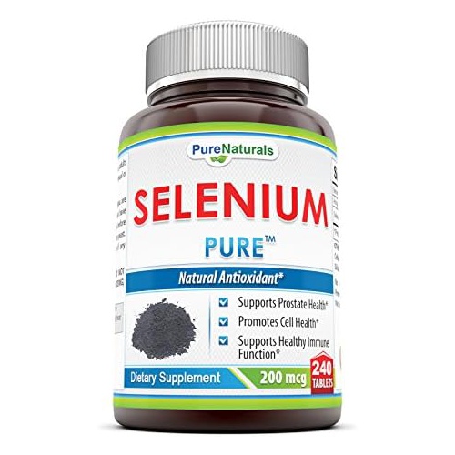  Pure Naturals Selenium Tablets, 200 mcg, 240 Count