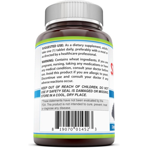  Pure Naturals Selenium Tablets, 200 mcg, 240 Count