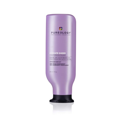  Pureology | Hydrate Sheer Moisturizing Conditioner | For Fine, Color Treated Hair | Lightweight | Sulfate-Free | Silicone-Free | Vegan