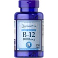 Puritans Pride Vitamin B-12 1000 Mcg Timed Release Caplets, 250 Count