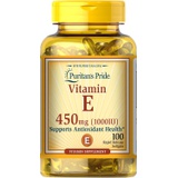 Vitamin E 450 Mg, supports immune function, 100 count by Puritans Pride