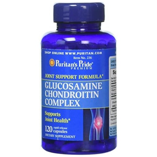  Puritans Pride Glucosamine Chondroitin Complex Capsules, Supports Joint Health* 120 ct