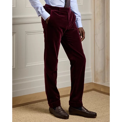 폴로 랄프로렌 Gregory Hand-Tailored Velvet Trouser