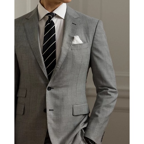 폴로 랄프로렌 Kent Hand-Tailored Glen Plaid Suit