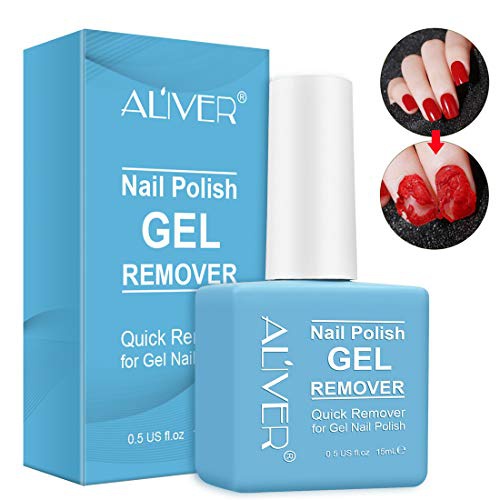  Purvigor Magic Nail Polish Remover,Removes Gel Polish Easily Nail Polishquickly And Easily To Remove The gel polish,3-5Minutes To Removes Soak-Off Gel Polish,Does Not Damage The Nails (1Pac